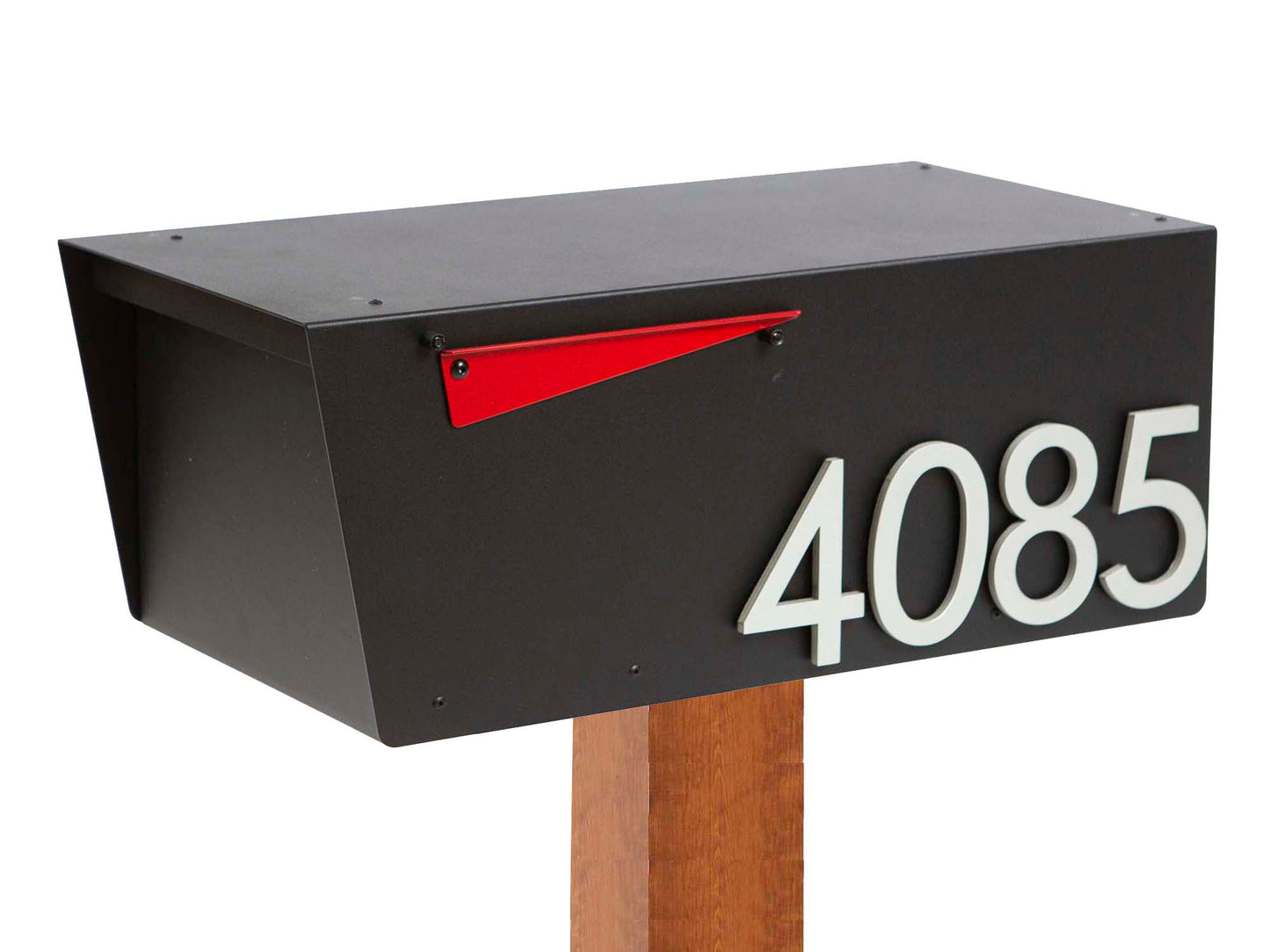 Lockable Small Mailbox, Post-Mounted Secure Design #HC139