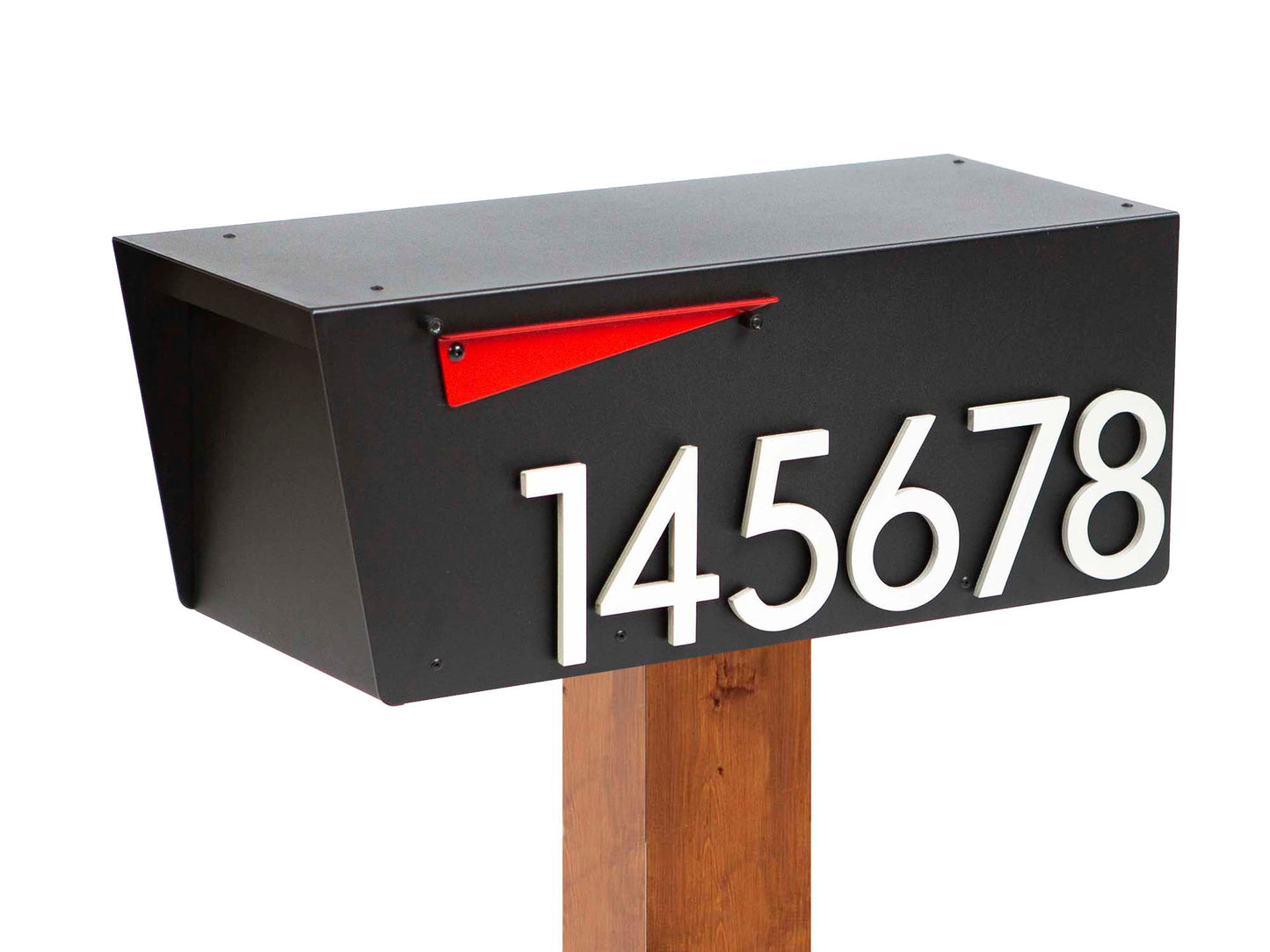 mailbox with address numbers